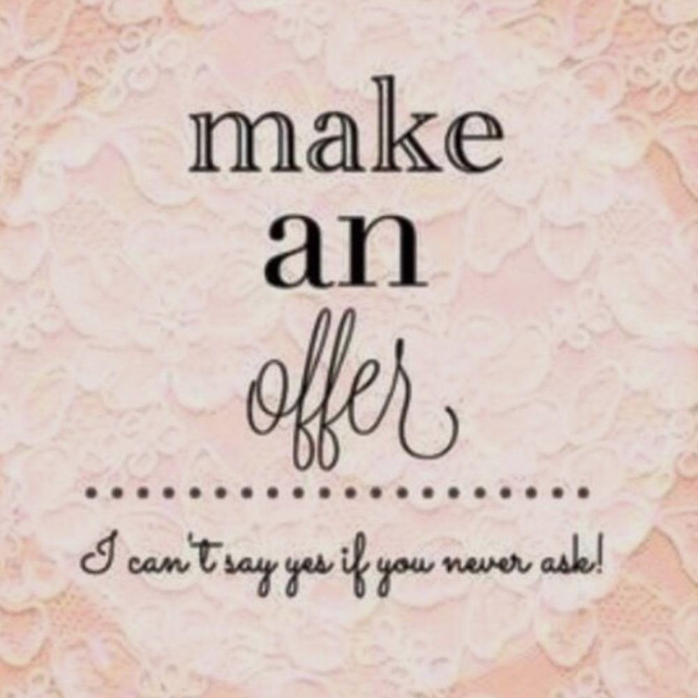 All reasonable offers accepted!